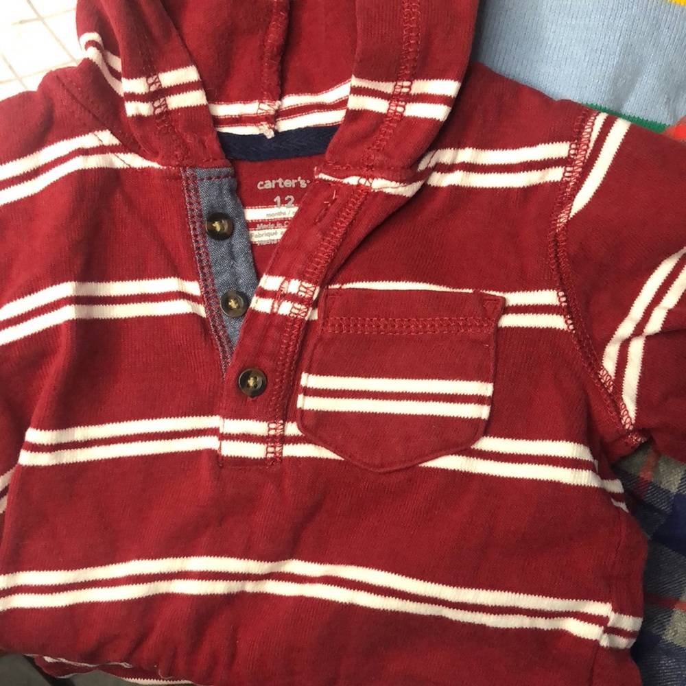 Bundle 3 boy 9-12month tops - Picture 2 of 11